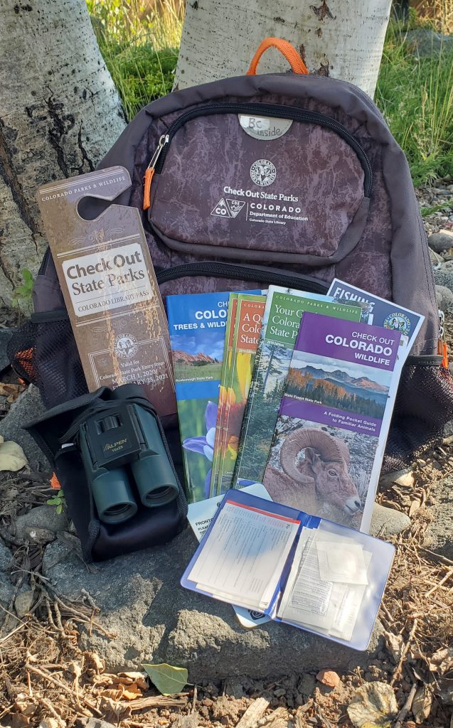 State Park Backpack with contents