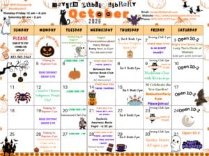 October calendar